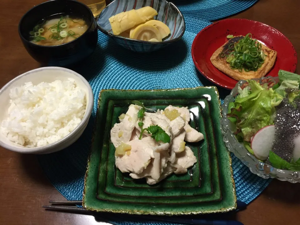 鶏ムネ肉の塩レモン和え|愛ペガさん