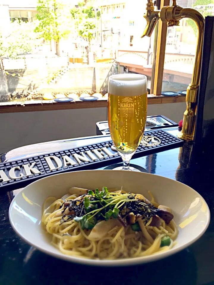 ランチビール&和風パスタ|Masakoさん