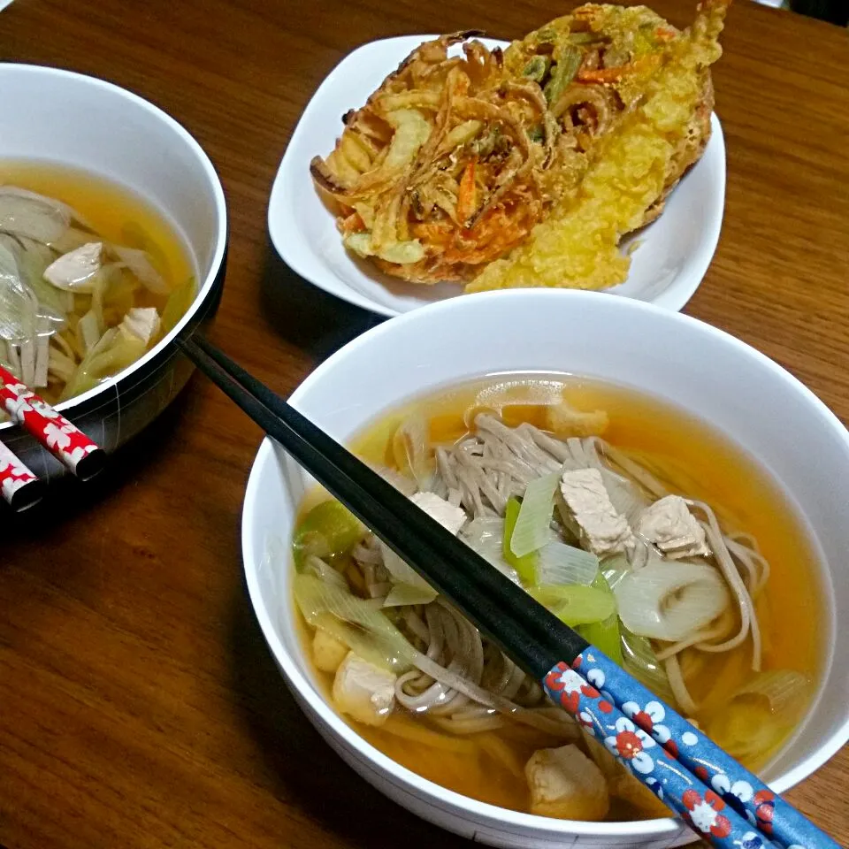 Snapdishの料理写真:疲れた時のテキトーそば|yurieさん