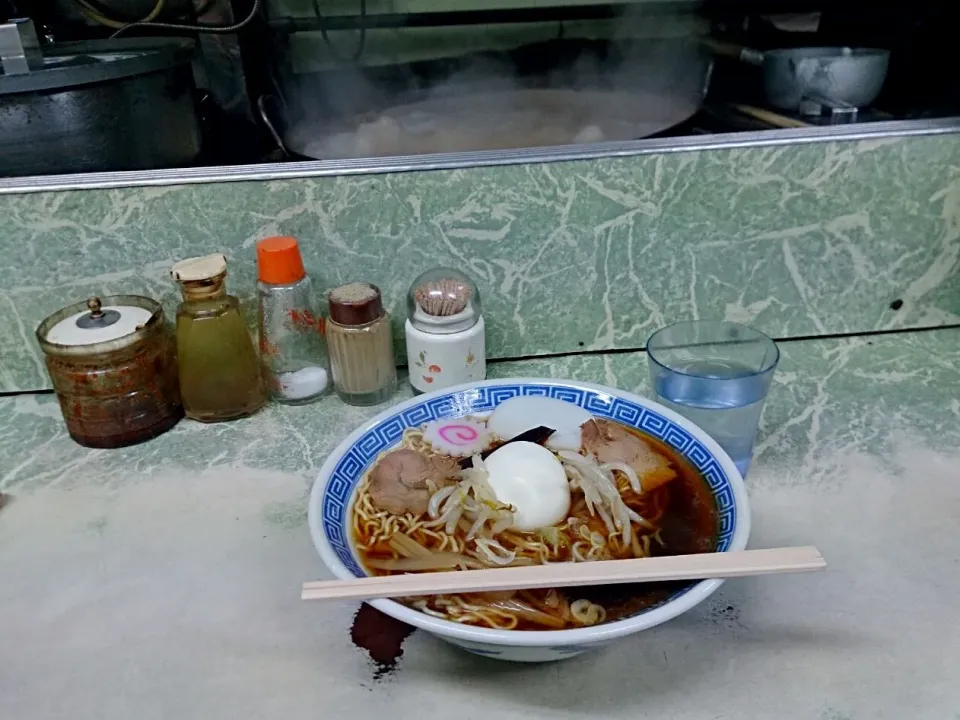 福寿のラーメンと茹で釜|美智子カレーさん