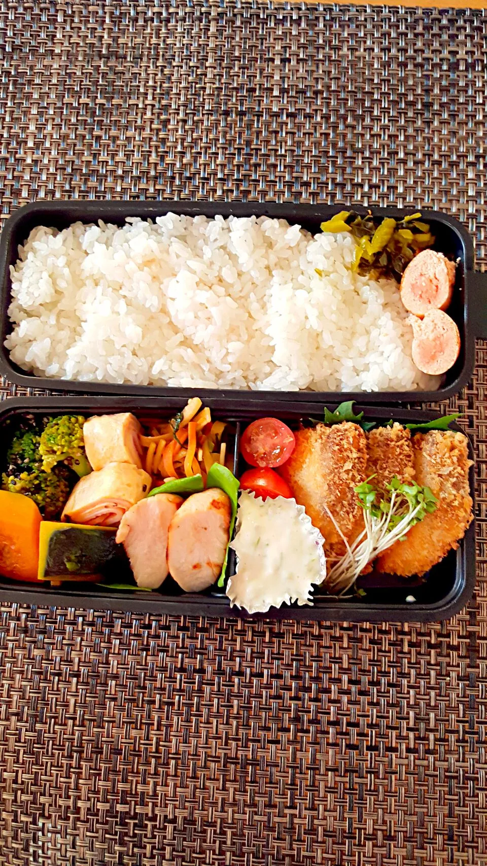 今日のお弁当❕　ブリカツだよー(^^)|クッキングオヤジさん