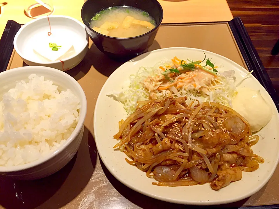 豚しょうが定食|Kunisanoさん