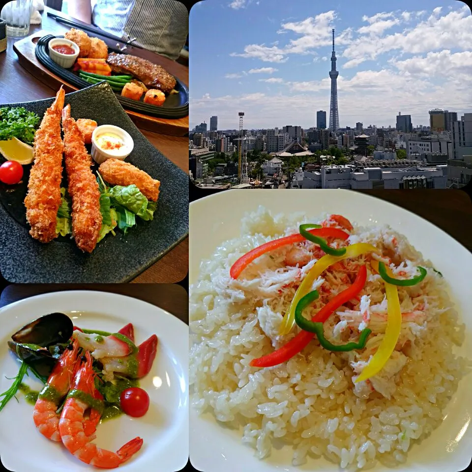 浅草行った時に久しぶりに食べたメヒコ(Seafoods restaurant MEXICO)のカニピラフ...やっぱりおいひぃ～❤|Kashimanakitchenさん