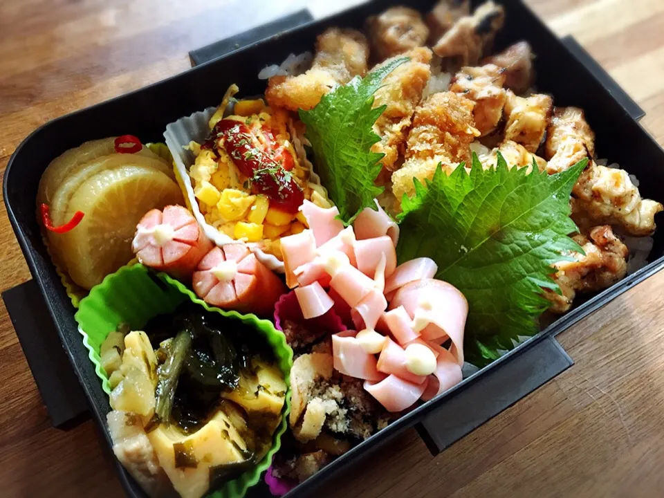 Snapdishの料理写真:今日のお弁当|misakyunさん