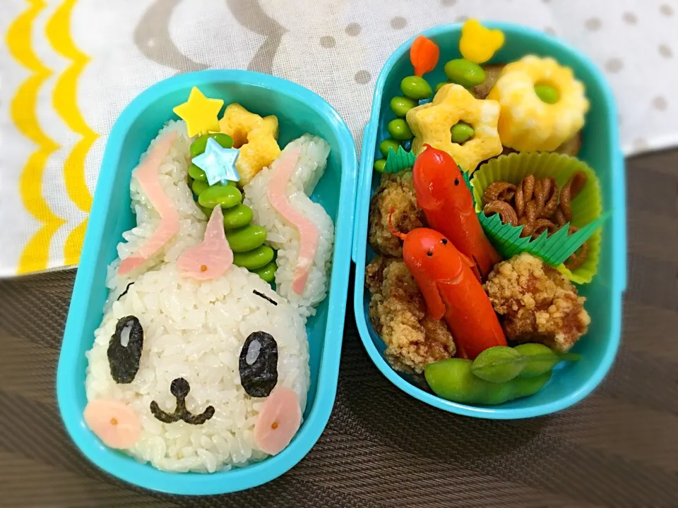 Snapdishの料理写真:大分頑張れ！べっぴょん弁当！|あきとんとんさん