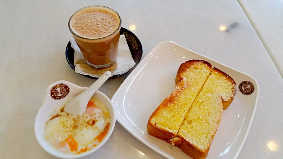 Crunchy Sugar Toast & half boiled eggs 😜😍🙆after gym|🌷lynnlicious🌷さん