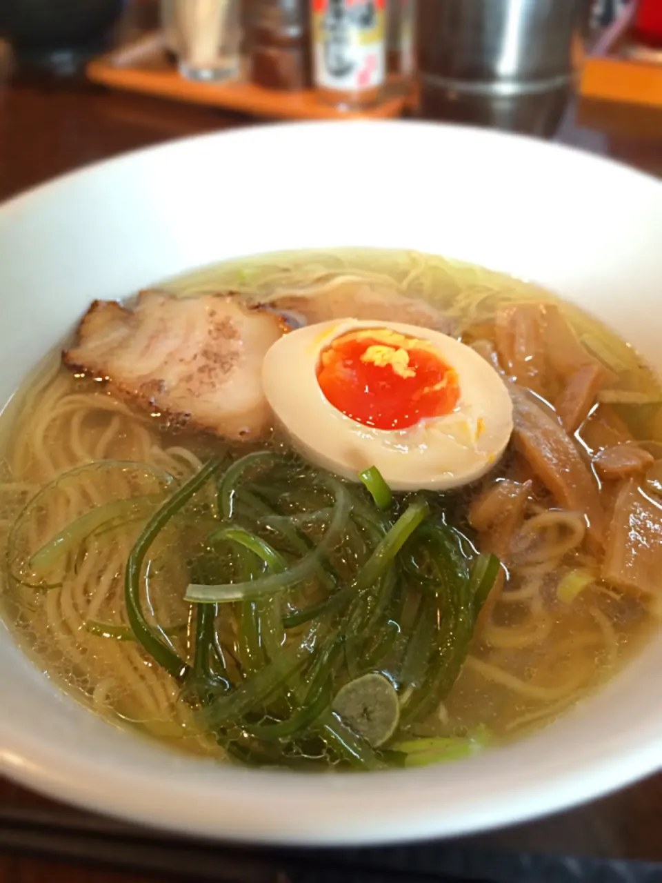 味玉あご塩ラーメン|うみんちゅさん