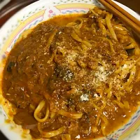 カレーパスタ|Yoshiaki Makitaさん