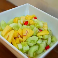 Indonesian pineapple cucumber salad|Spicy Mommaさん