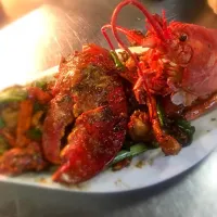 Lobster Cantonese style with ginger scallion & roe miso butter|James Vuさん