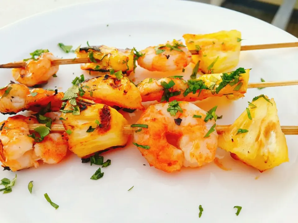 Grilled pineapple shrimp|Spicy Mommaさん