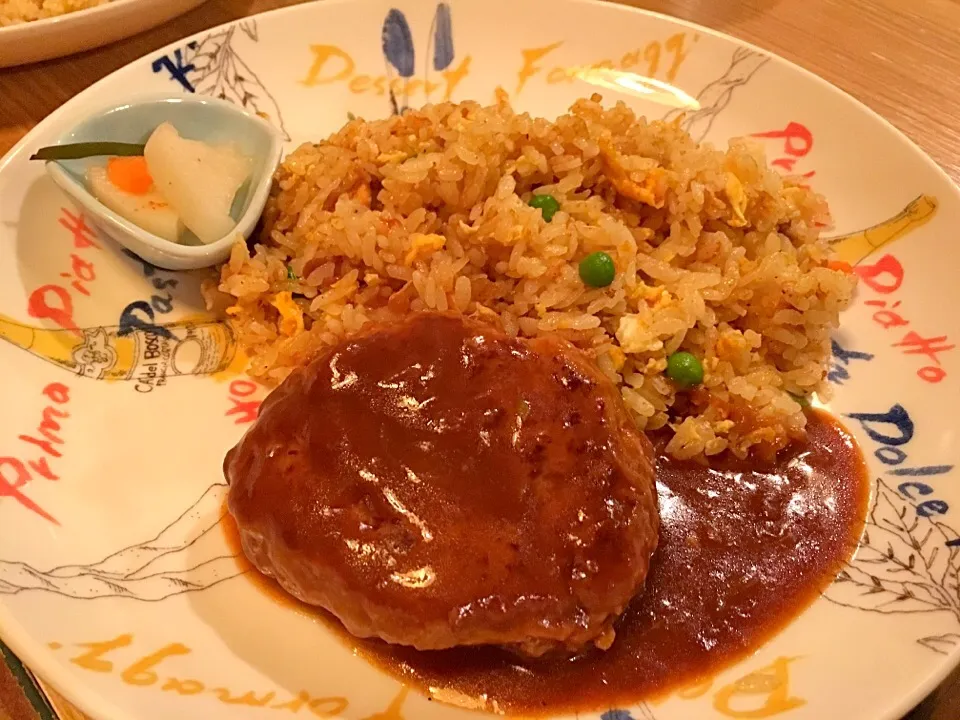 イエローパンプキン『カレーハンバーグピラフ』|コージ💫さん