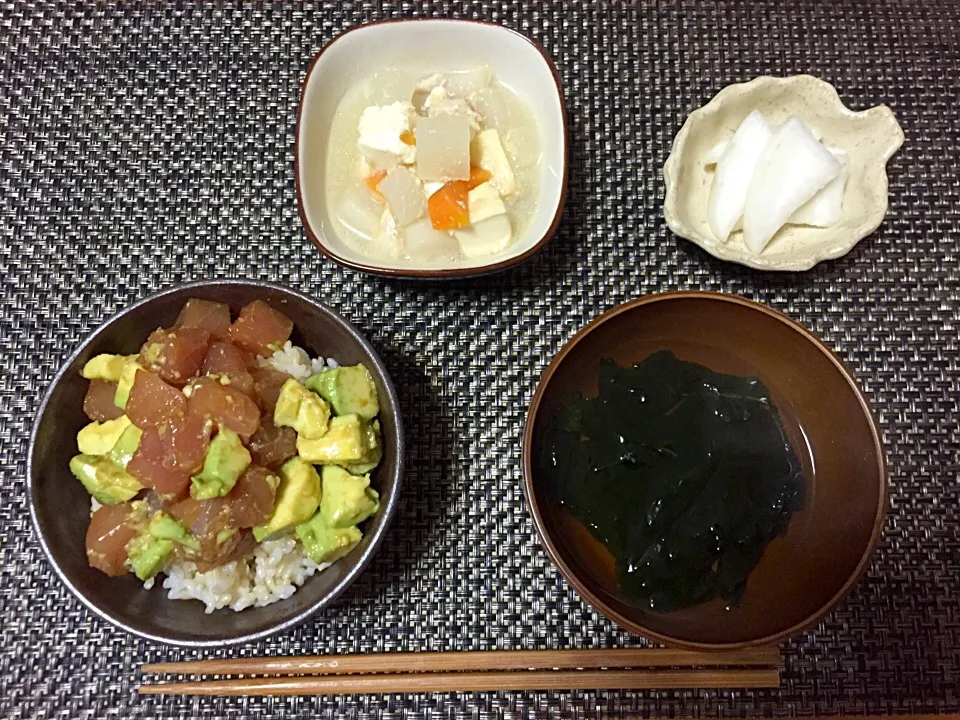 Snapdishの料理写真:まぐろ丼|さやぴーすさん