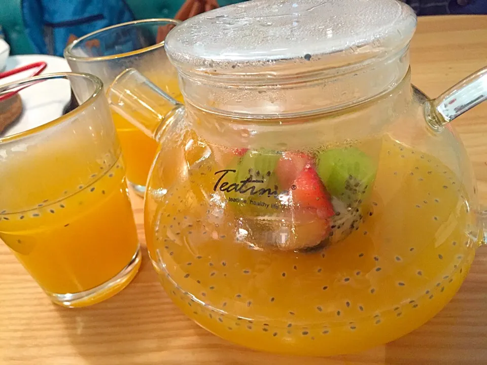 Mango & pineapple tea|Sky Blueさん