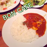 Snapdishの料理写真:旨辛海老カレー|ももじり♡さん