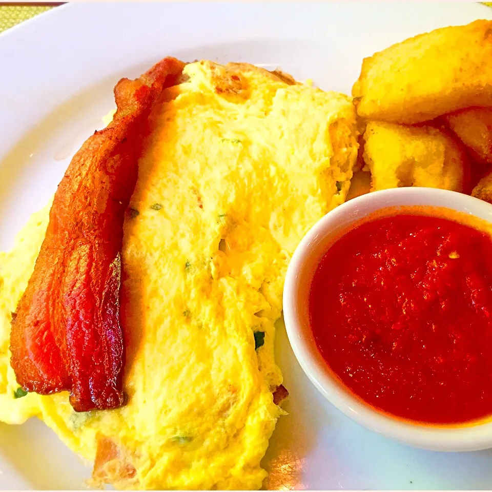 Bacon Omelette in NYC|meishiさん