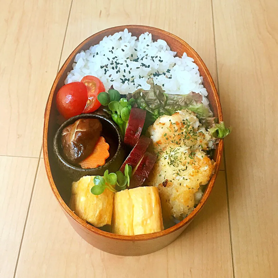 息子の〜チキンチーズカツわっぱ弁当〜|ayaさん