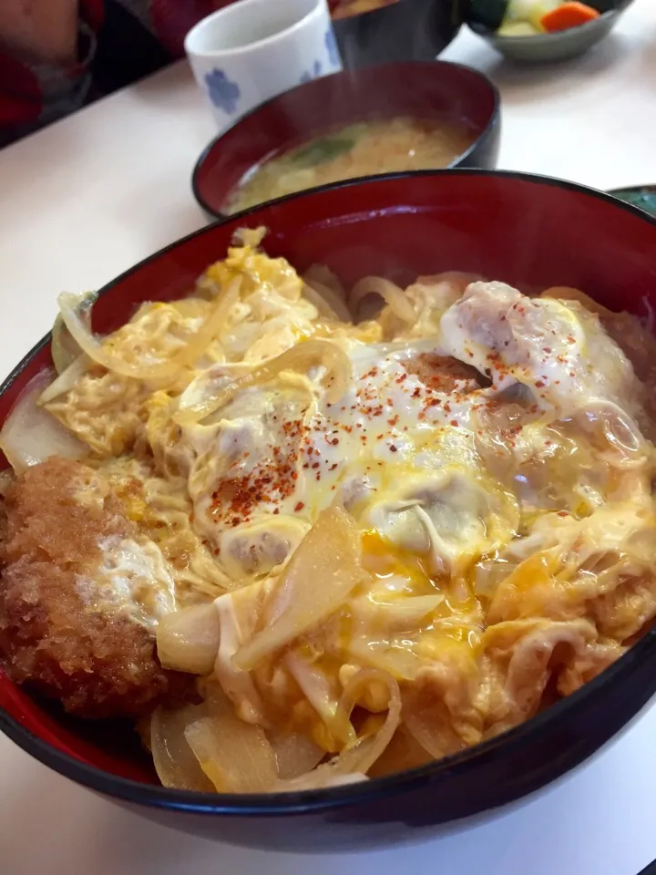 ✨そば屋のカツ丼✨|中さんさん