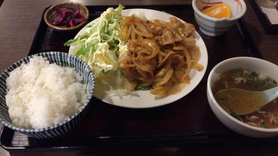 スタミナ焼肉定食|おっちさん