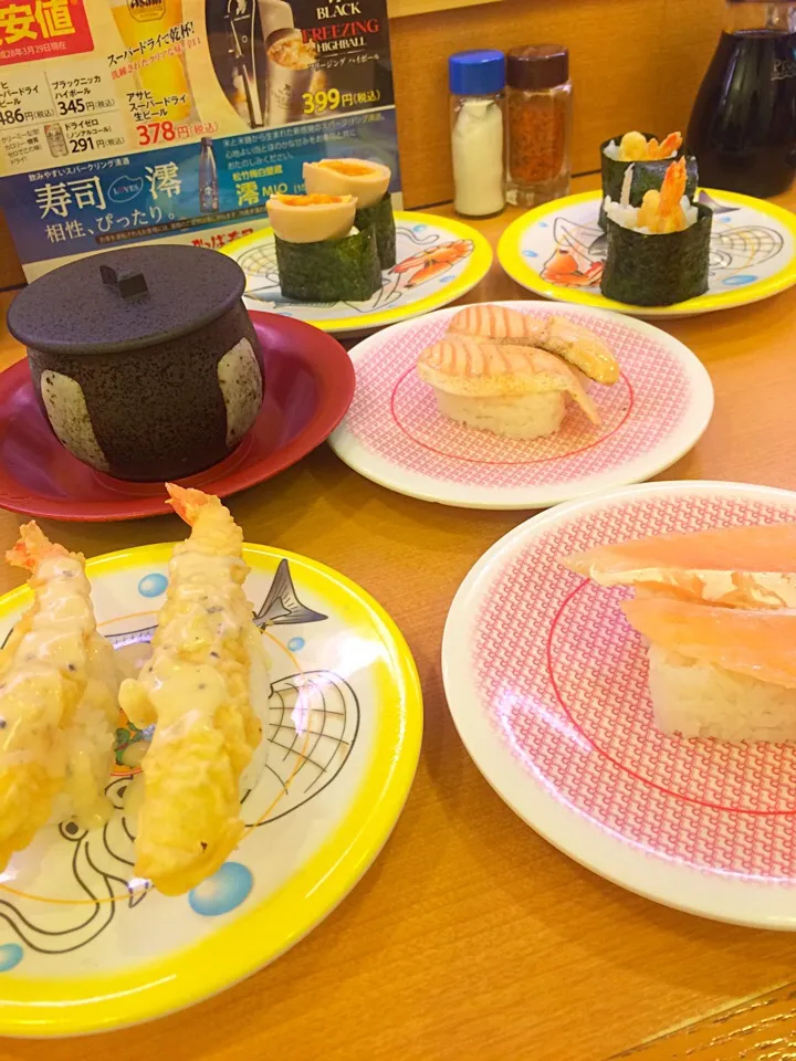 Snapdishの料理写真:夕飯 カッパ寿司|ナナさん