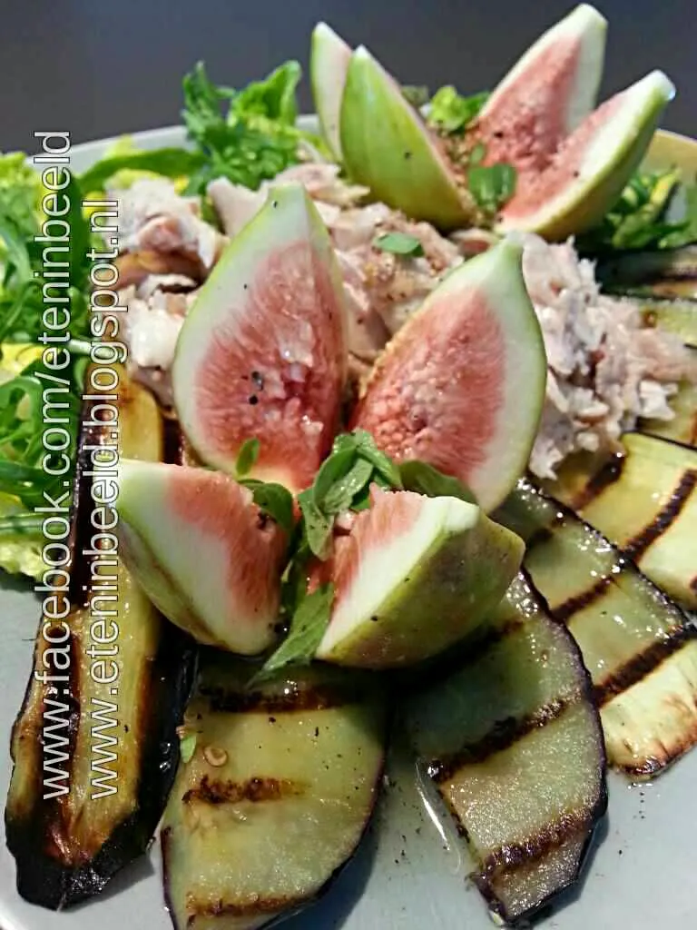 Eggplant-fig salad|Frank&Jolanda - Eteninbeeldさん