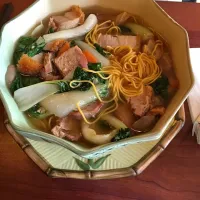 Pork belly and Chinese vegetable noodles|Jasmin Palmerさん