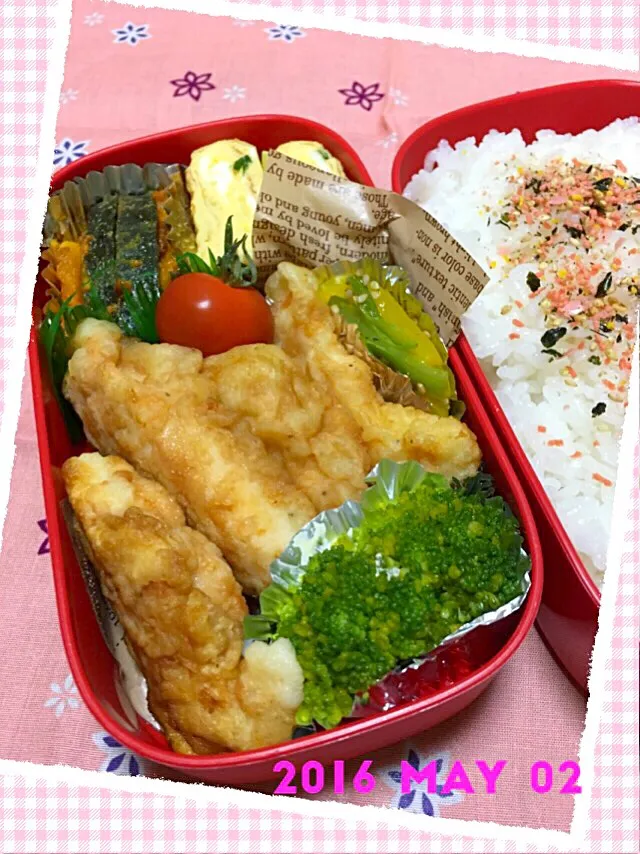 Snapdishの料理写真:５月２日  息子弁当⚾️|sesamiさん