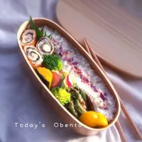 Snapdishの料理写真:しそチーズのりロール弁当🍱|yukorinさん