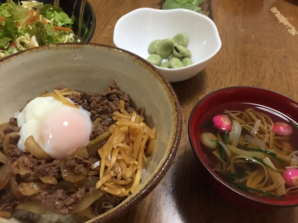 牛丼！|さんだーさん