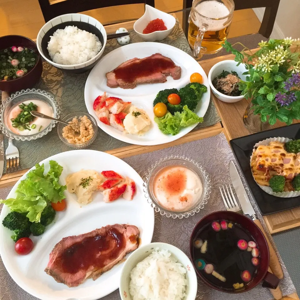 5/2❤︎GW3日目主人と娘の晩ごはん❤︎|Makinsさん