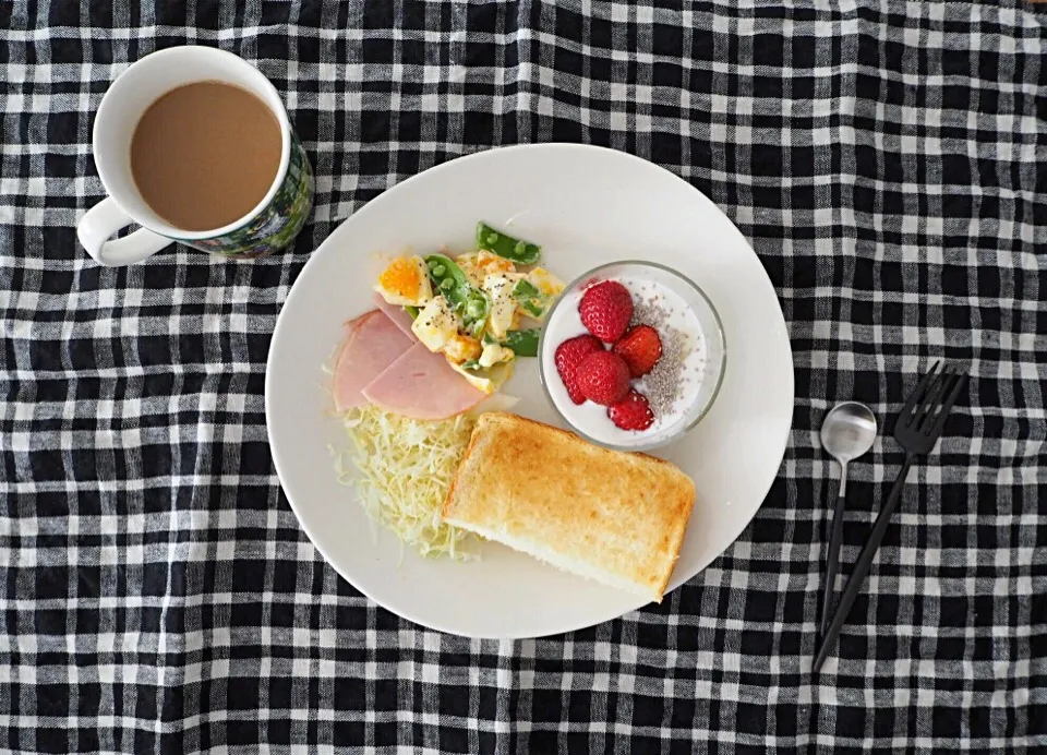 朝ごパン
自家製カスピ海ヨーグルト|ももんこさんさん