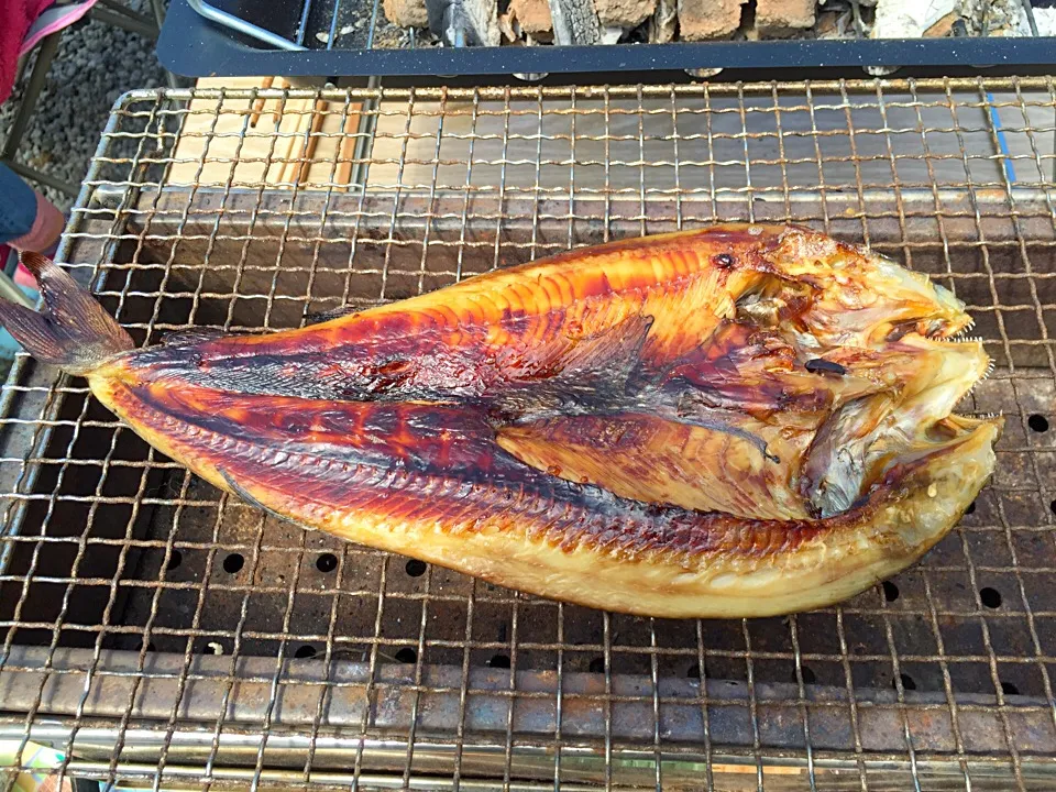 🌸🍡炭火焼きホッケ🍡🌸|りーちさん