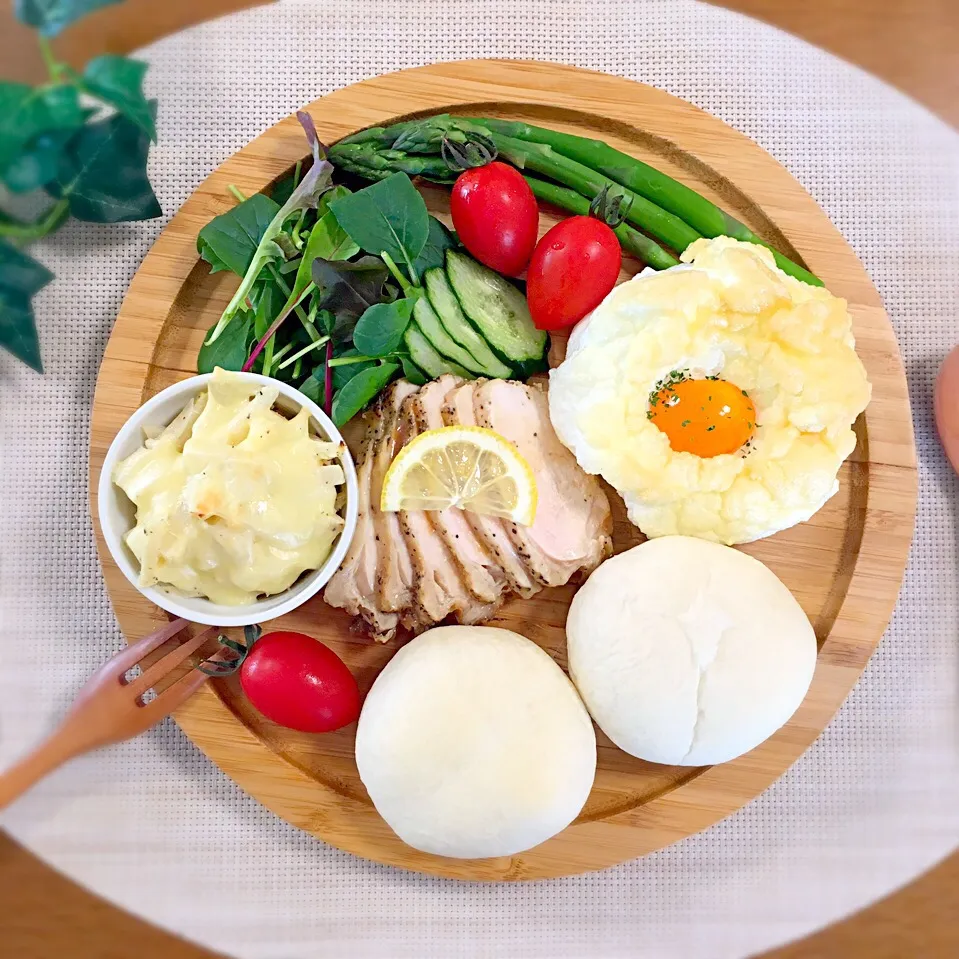 ある日のランチ🍴|むぎママさん