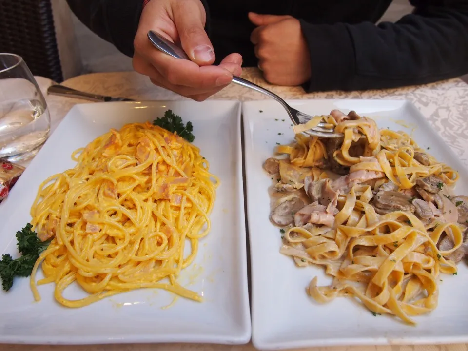 本場、イタリアでパスタ😋🇮🇹|かなさん