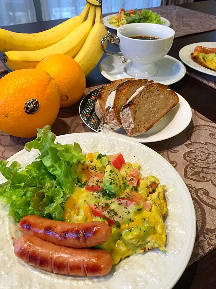 朝食🍊|みなさん