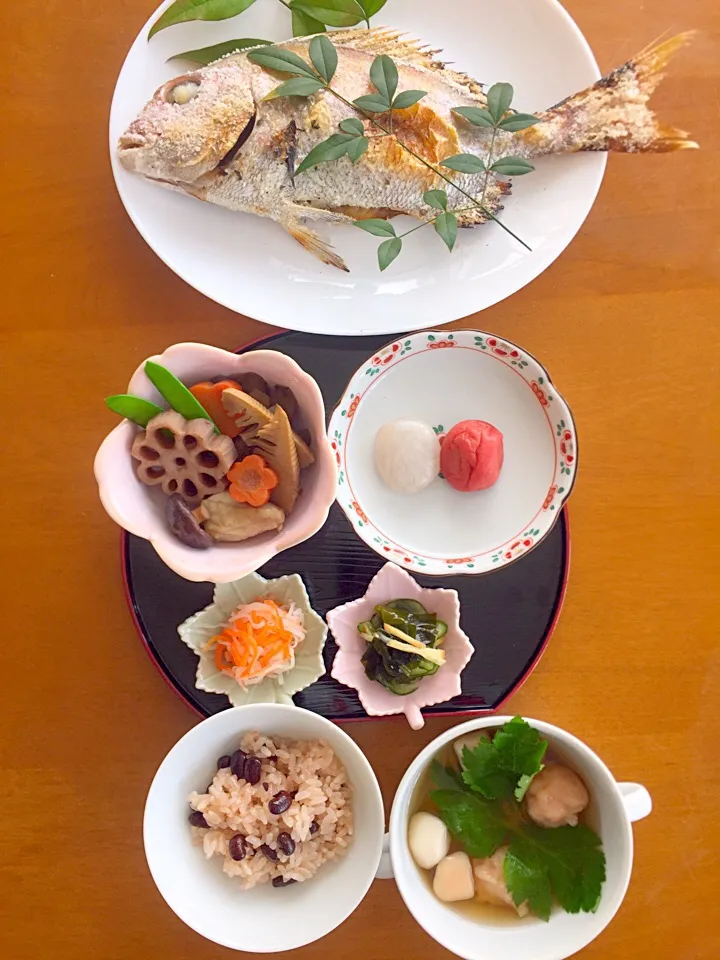 Snapdishの料理写真:お食い初め|Miki (^_−)−☆さん