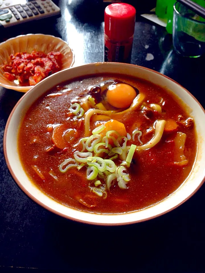 2日目のカレーでカレーうどん♪|つばりん亭さん