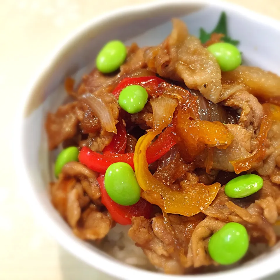 Snapdishの料理写真:キヨシュンさんの『危険！ご飯が進みすぎる豚丼🐷』|うっちーさん