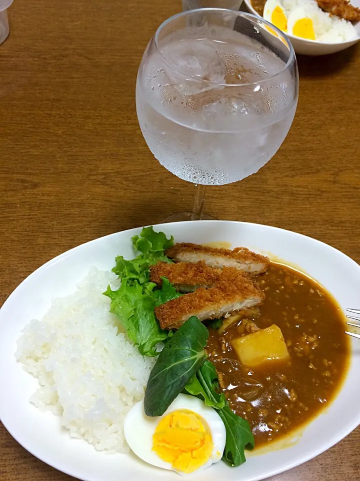 スープの様なサラサラカレーの晩ごはん|Akemi Alexandruさん