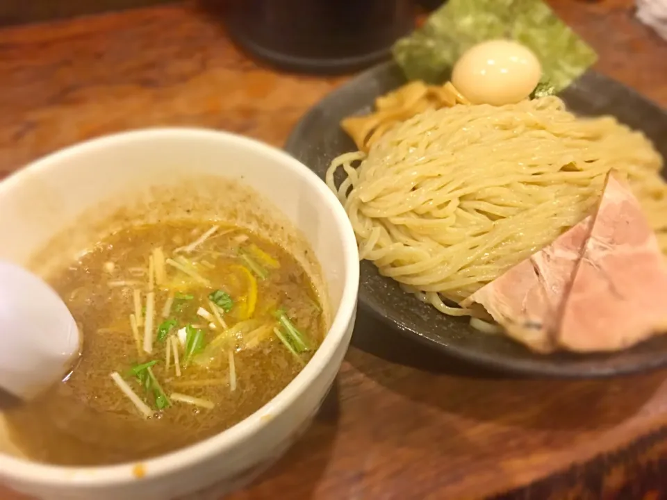 神勝軒の味玉つけ麺|こだまさん