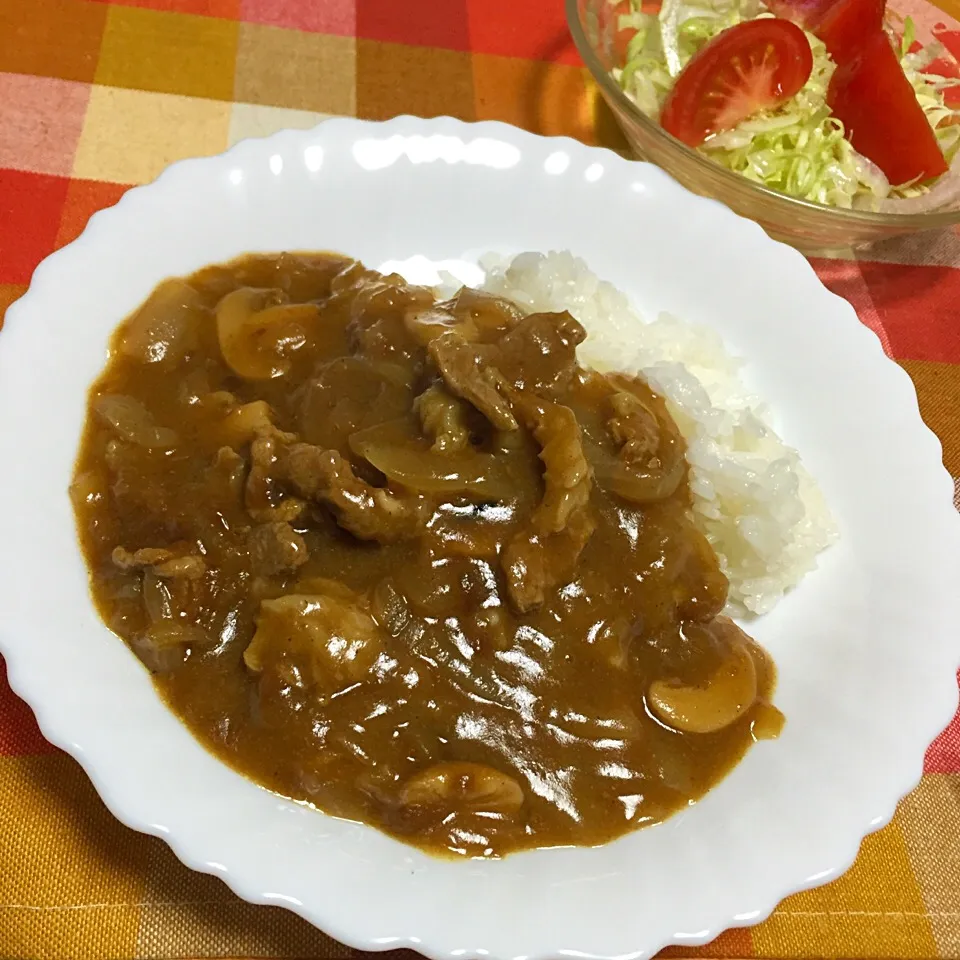 ラムカレー|カウンター嬢さん