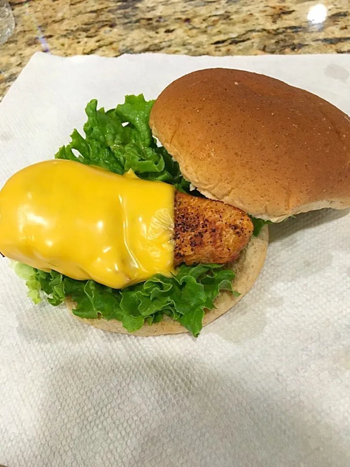 Chicken breast burger|huy toさん