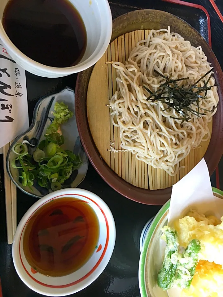 天ぷらそば定食|MEGUMIさん