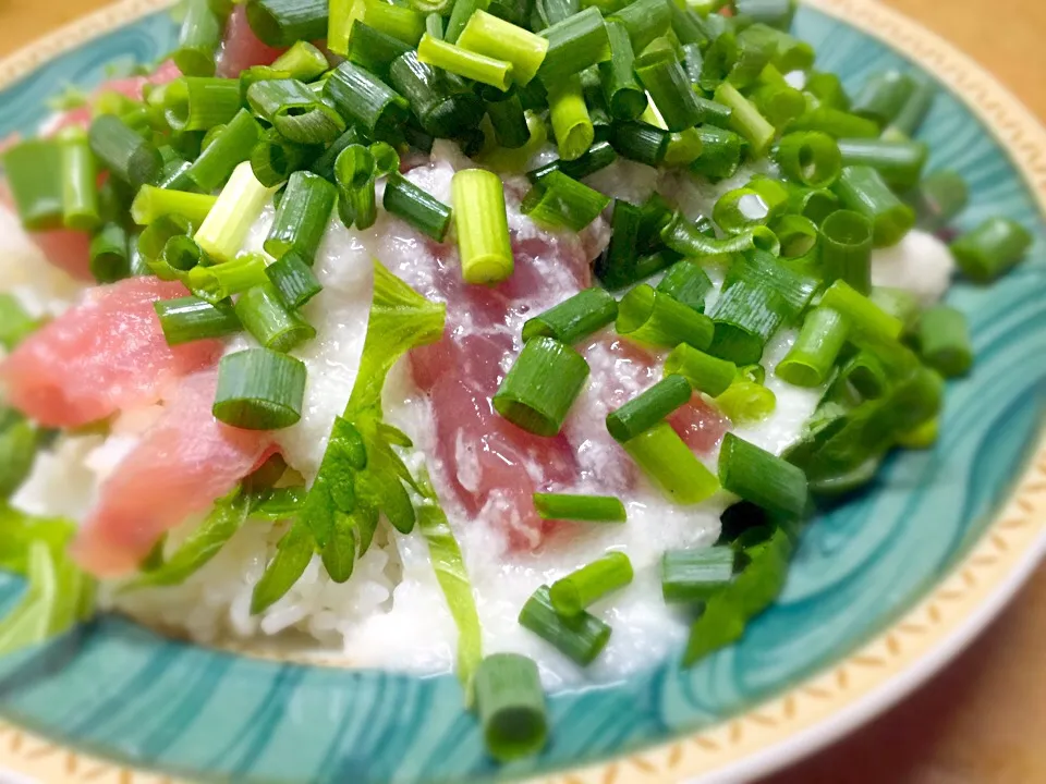 マグロの山芋大葉ネギのせ♪|TORUさん