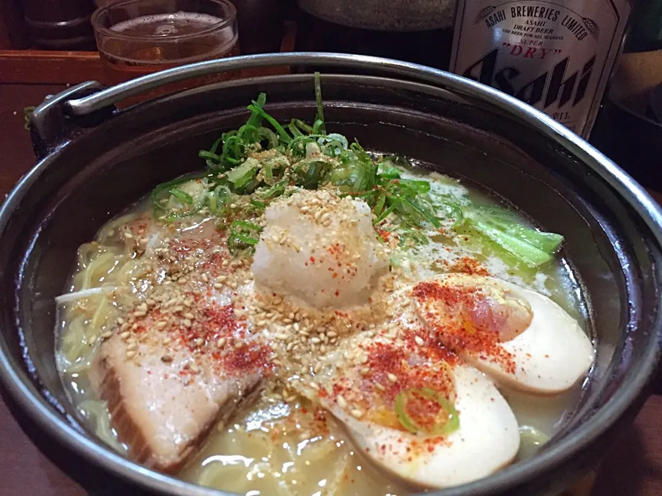 鍋焼きラーメンじゃけん‼︎|たぁちさん