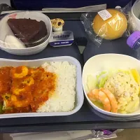 Snapdishの料理写真:機内食 British airways|miyuki.peppapigさん