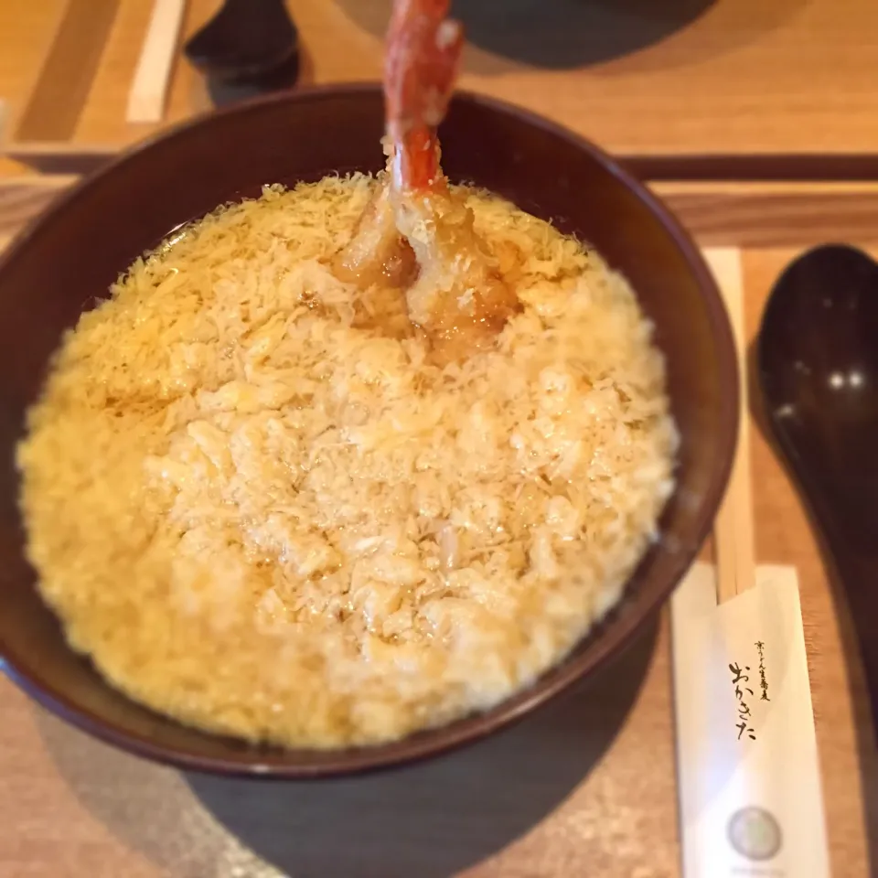 Snapdishの料理写真:京うどん 生蕎麦  おかきたさんの 天とじうどん🍤|まるちゃんさん