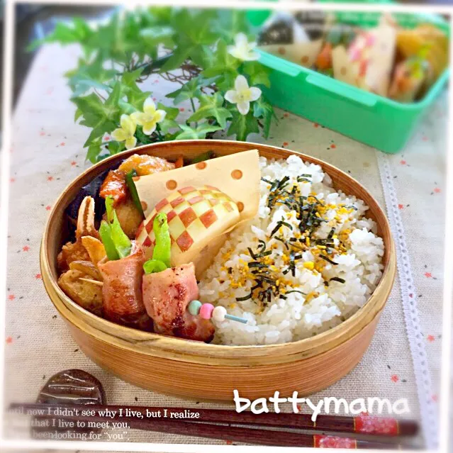 Snapdishの料理写真:酢豚弁当～♡battymamaの節約しても美味しいお弁当♡|ばってぃーまま＠♪さん