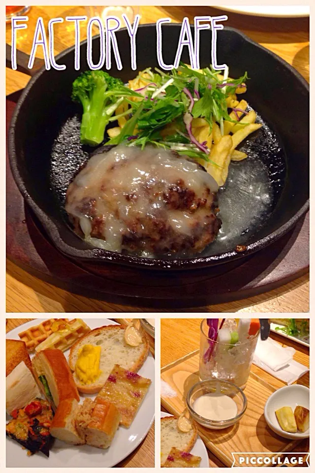 Factory Cafeでlunch\(°∀° )/|たにもこさん