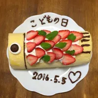 こいのぼりロールケーキ|Maimeloさん